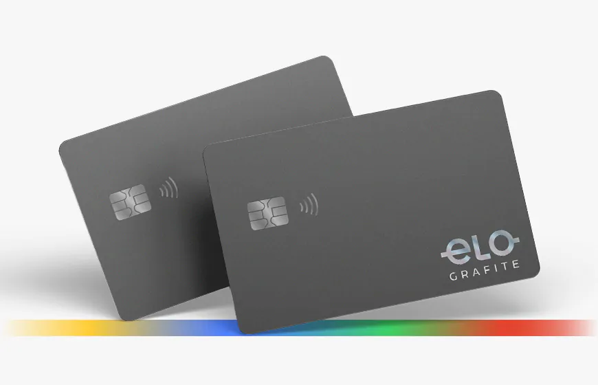 cartão elo grafite