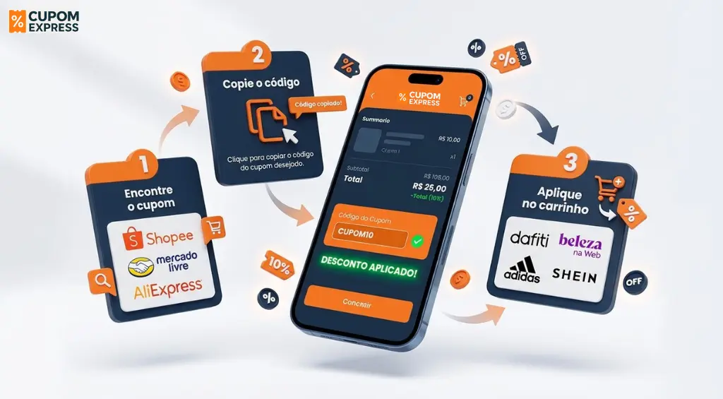 O que é um cupom de desconto e como ele funciona nas compras online