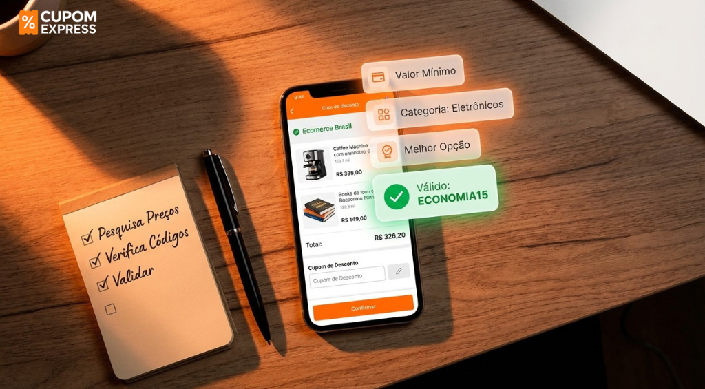 encontrar cupom de desconto