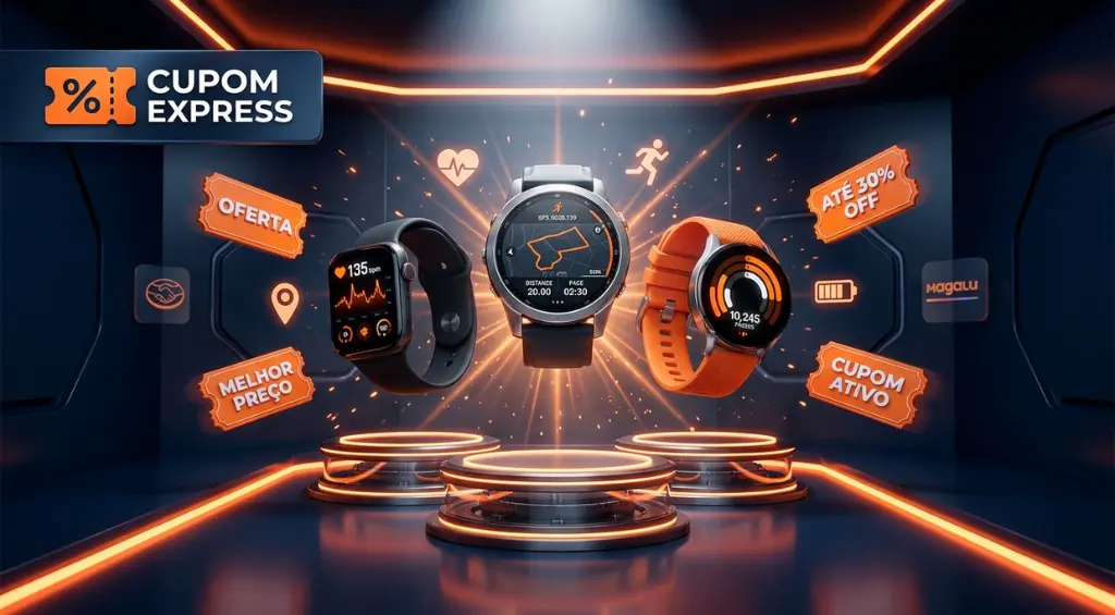 Como escolher smartwatch em 2026: 10 modelos para comprar