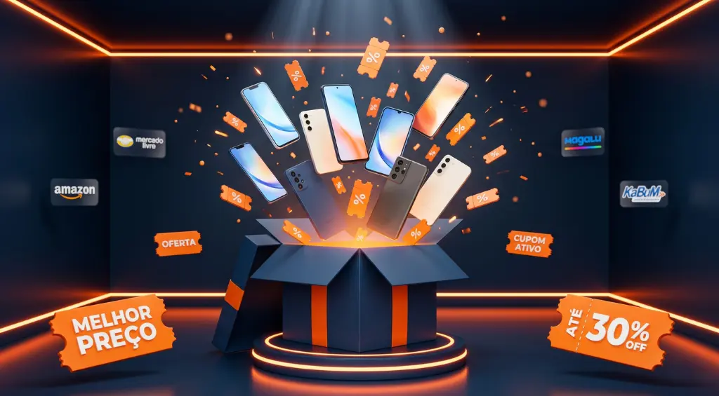 Melhor celular custo-benefício 2026: 10 modelos até R$ 3.000 com cupom ativo