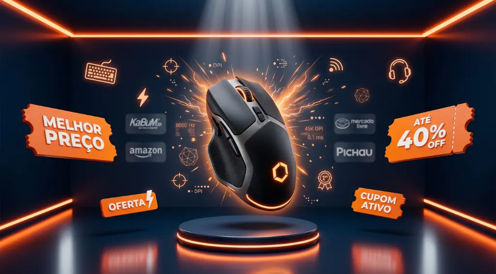 Melhores mouses gamer em 2026: 10 modelos para comprar com desconto