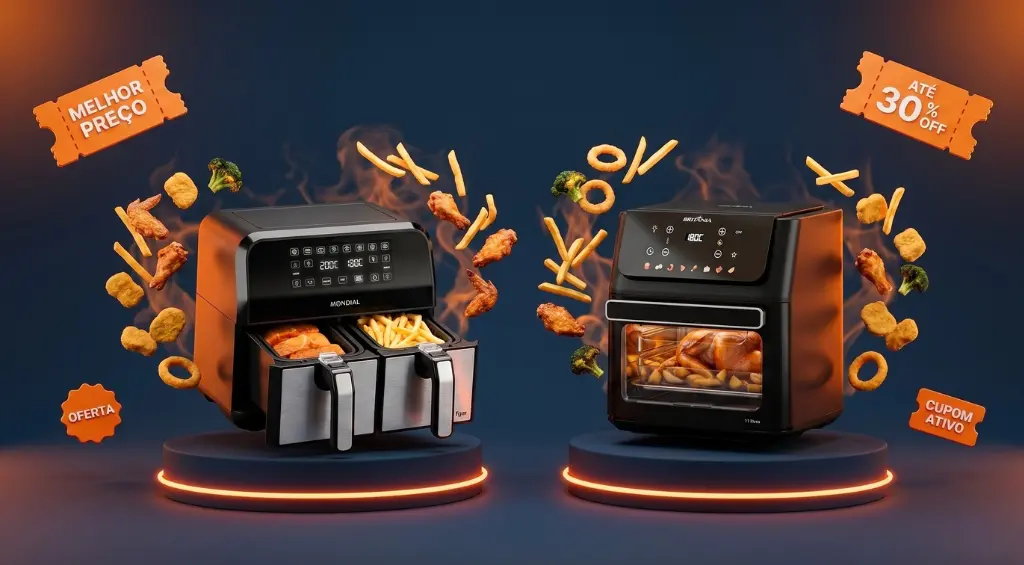 melhor air fryer 2026 custo-benefício