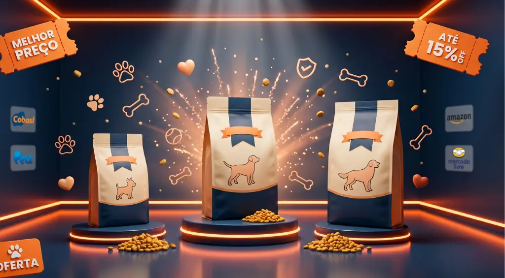 Melhor ração para cachorro 2026: ranking por porte e custo mensal com cupom Cobasi