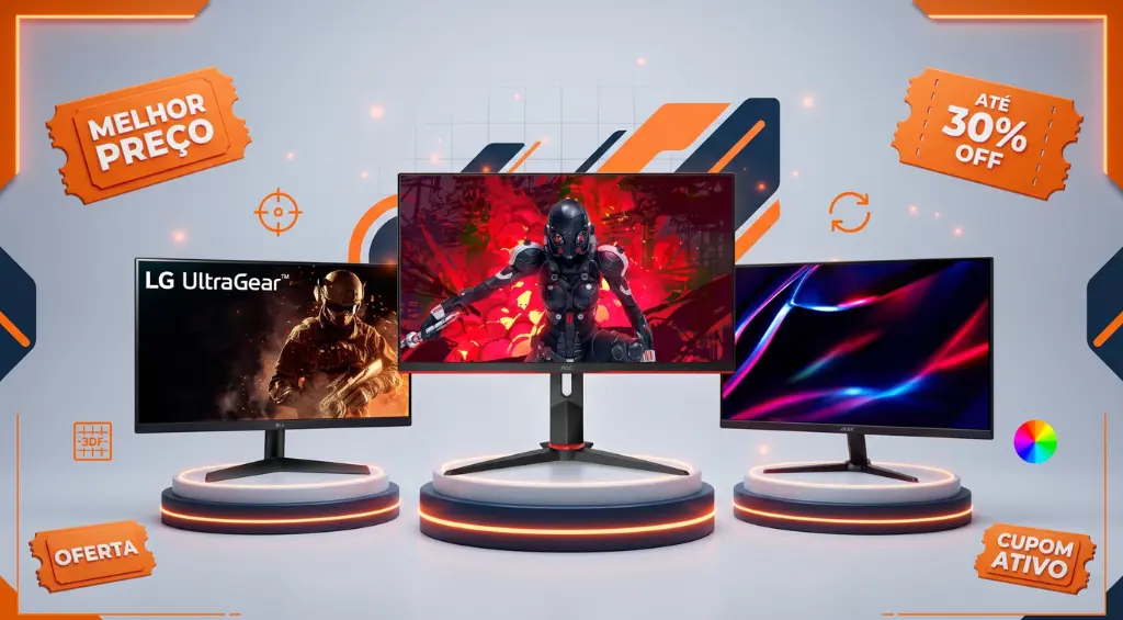 Monitor gamer custo benefício