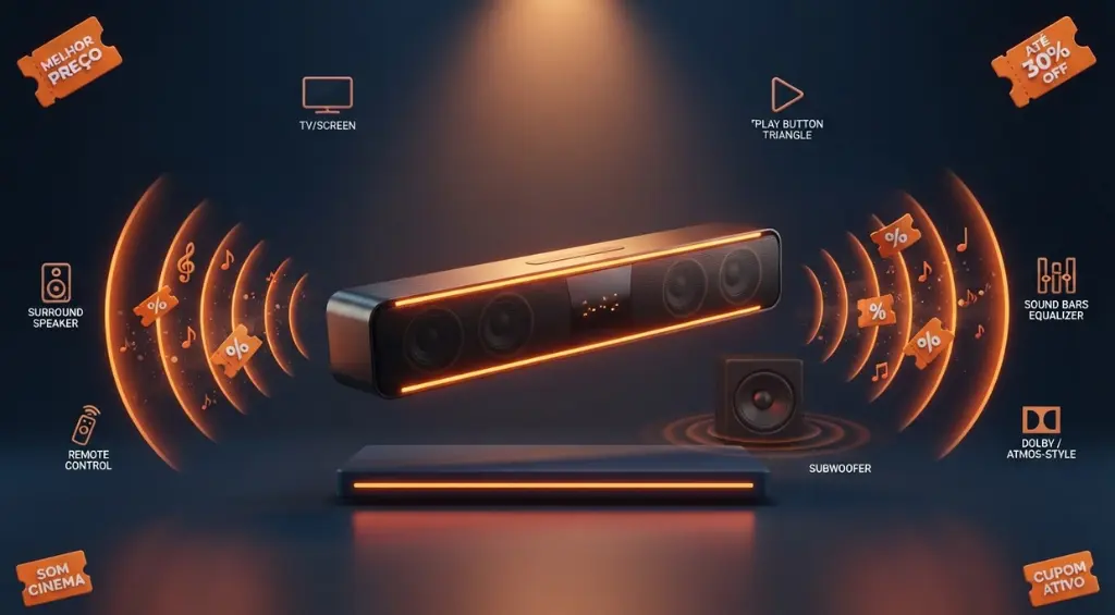 Melhor soundbar e caixa de som 2026: som de qualidade com desconto