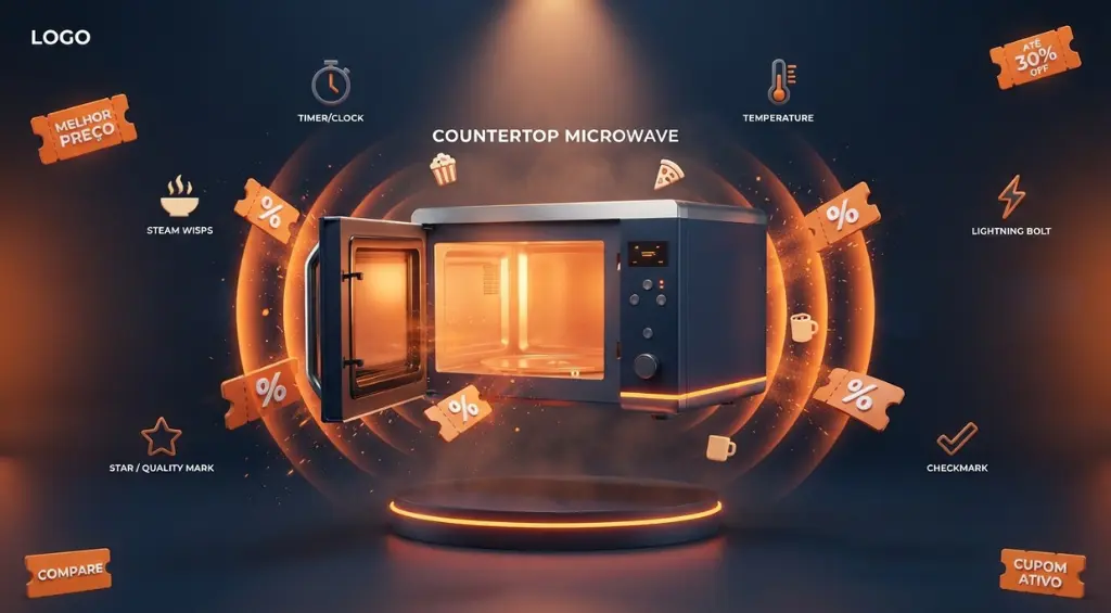 Melhor micro-ondas 2026: comparativo por capacidade e preço